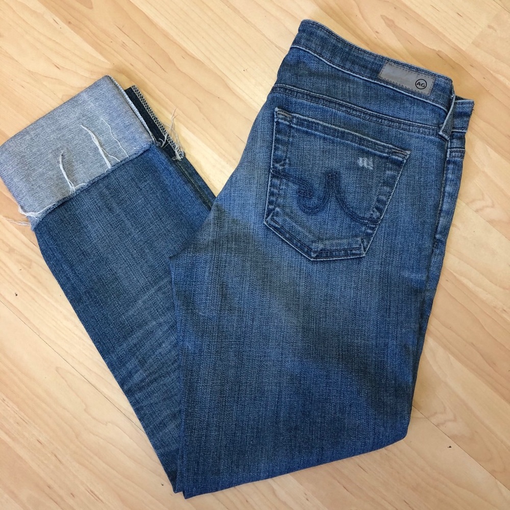 AG jeans 28P the Stevie cuff petite